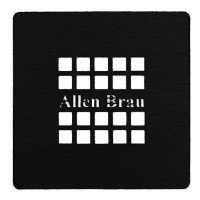 Allen Brau Priority 8.310N1-BBA Накладка сифона для душевого поддона 127*127 мм (чёрный шлифованный)
