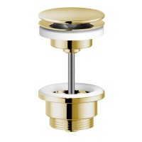 Nobili AV00110/11GDP Донный клапан | сливной гарнитур для раковины (золото)