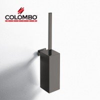 Colombo Design LOOK B1607.GL - Ершик для унитаза | настенный Graphite (Графит полированный)