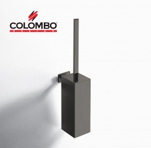 Colombo Design LOOK B1607.GL  - Ершик для унитаза | настенный Graphite (Графит полированный)