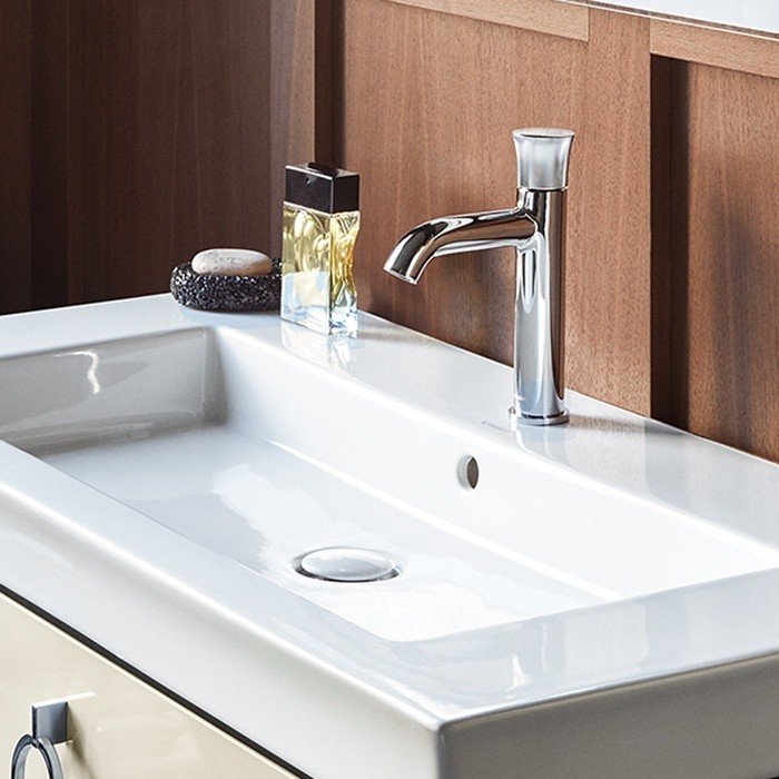 Duravit White Tulip WT1010002010 Смеситель для раковины (хром), в ...