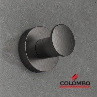 Colombo Design PLUS W4917.GM - Крючок для халата | полотенца (Графит шлифованный)