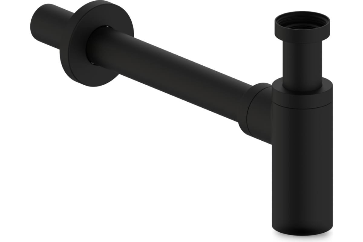 IDDIS Optima Home OPTBL00i84 Сифон для раковины (чёрный матовый ...