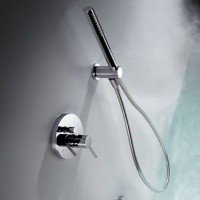 Tres Showers 20518201 Подключение для душевого шланга с держателем душа (хром)