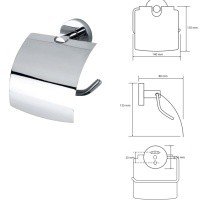 Bemeta Omega 104112012R Держатель для туалетной бумаги (хром)
