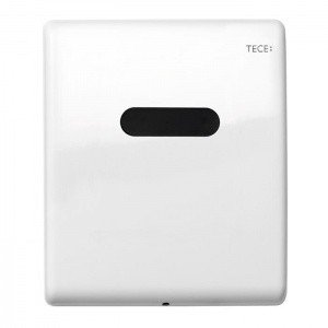 TECE Planus 9242356 Электронная панель смыва для писсуара | питание от батареи 6 В (белый глянцевый)