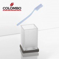 Colombo Design LOOK B1641.GL - Стакан для зубных щеток | настольный Graphite (Графит полированный)