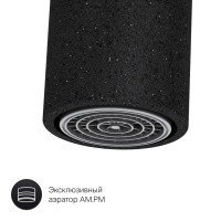 AM.PM Like F8006022 Высокий смеситель для кухни (чёрный гранит)