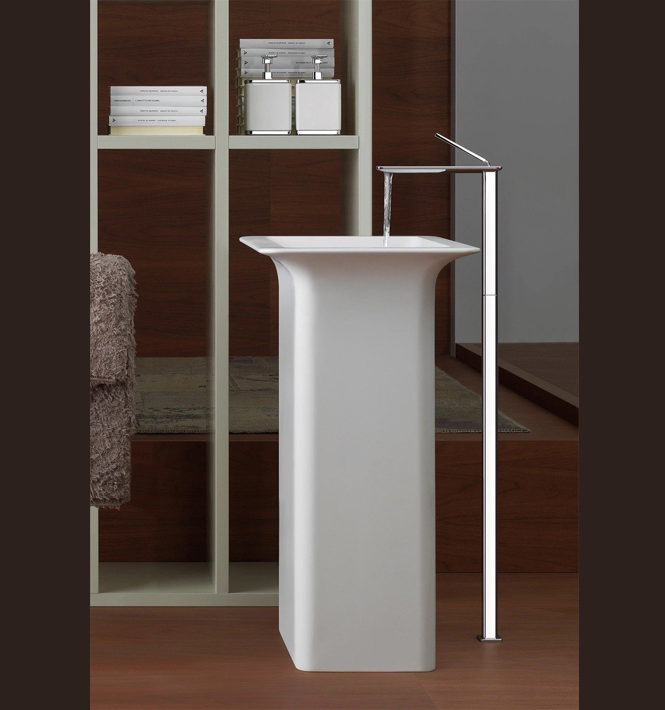 GESSI iSpa 41102 031 Напольный смеситель для раковины (хром), в ...