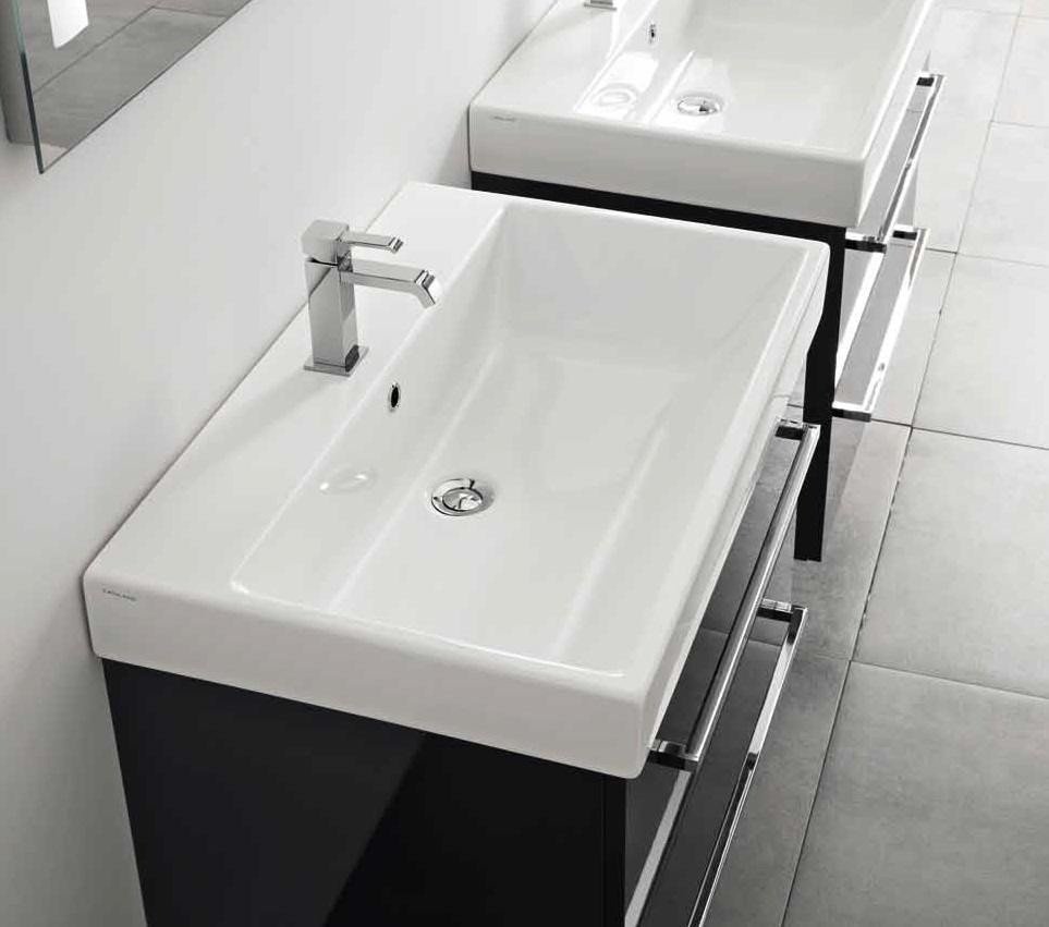 Berloni Bagno Just JSBS03T Тумба с керамической раковиной на 75 см, в ...