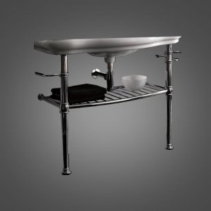 Kerasan Retro 105001*3 - Раковина для ванной комнаты 100*54 см (3 ...