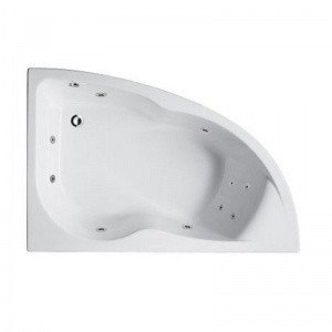 Jacob Delafon Micromega Duo E60219RU-00 Акриловая ассиметричная ванна 150*100 см L (белый)