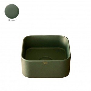 Ceramica CIELO Shui Comfort MILAQ AG - Раковина накладная Minimo 25*25 см Agave (Агава)