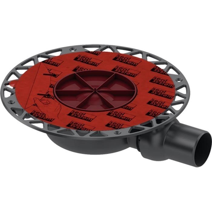 TECE Drainpoint S 3601400 Душевой трап низкий с горизонтальным выпуском ...