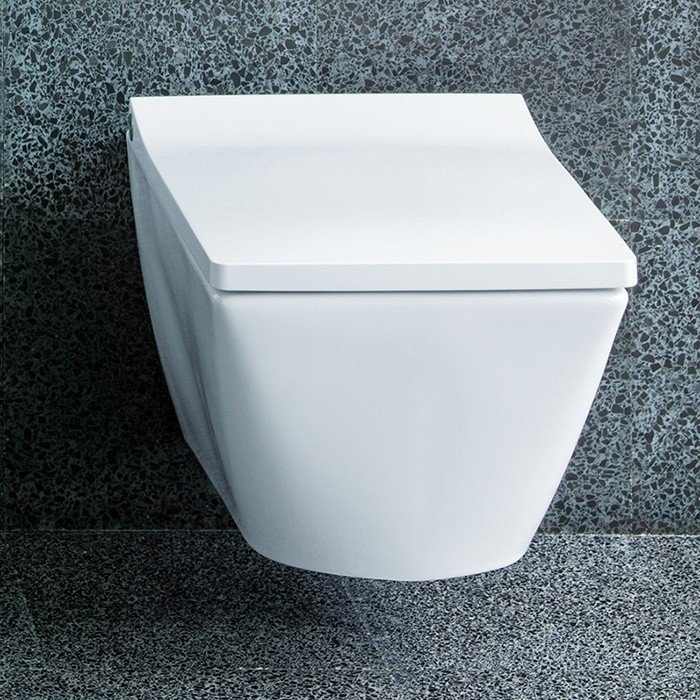 Duravit Viu 25110900001 Унитаз подвесной rimless покрытие WG (белый ...