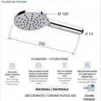 Remer 318MPX Ручной душ (хром)