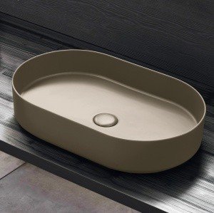 Ceramica CIELO Shui Comfort SHCOLAO60 AV - Раковина накладная на столешницу 60*38 см (Avena)