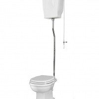 ArtCeram Hermitage HEV003 01 00+HEC004 01 00+HEA006 71 Унитаз с бачком на высокой трубе