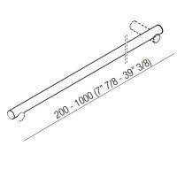 Agape Dot line ADTL1000RT Поручень подвесной 200-1000 мм (натуральный дуб)