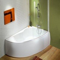 Jacob Delafon Micromega Duo E60220RU-00 Акриловая ассиметричная ванна 170*105 см, правая (белый)