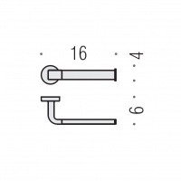 Colombo Design Nordic B5208 - Держатель для туалетной бумаги (хром)