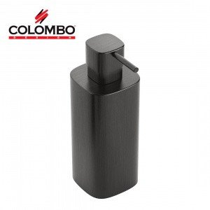 Colombo Design TRENTA B9341.GM - Дозатор для жидкого мыла 300 мл | настольный (графит шлифованный)