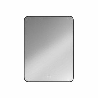 Vincea VLM-3VC500B-2 Зеркало для ванной комнаты с LED-подсветкой 500*700 мм | с функцией антизапотевания (чёрный)