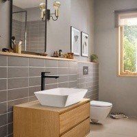 Mezcladores Para Lavabo: Talis E, Mezclador Monomando De Lavabo Empotrado Con Caño 16,5 Cm, Ref. 71732000