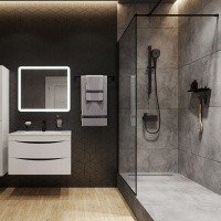 IDDIS Slide SLI3F0Bi18 Ручной душ (чёрный матовый)