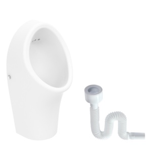 Creavit TP611.00100+1217 Писсуар подвесной под скрытый налив (белый глянцевый)