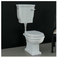 ArtCeram Hermitage HEV003 01 00+HEC005 01 00+HEA013 71 Унитаз с бачком на низкой трубе