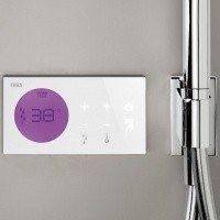 Tres Showers 20718201 Подключение для душевого шланга с держателем душа (хром)