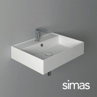 SIMAS Agile AG61 bi*1 Раковина универсальная 610*460 см (белый глянцевый)