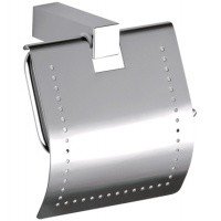 REMER SQ SQ60CR Держатель для туалетной бумаги с крышкой (хром)