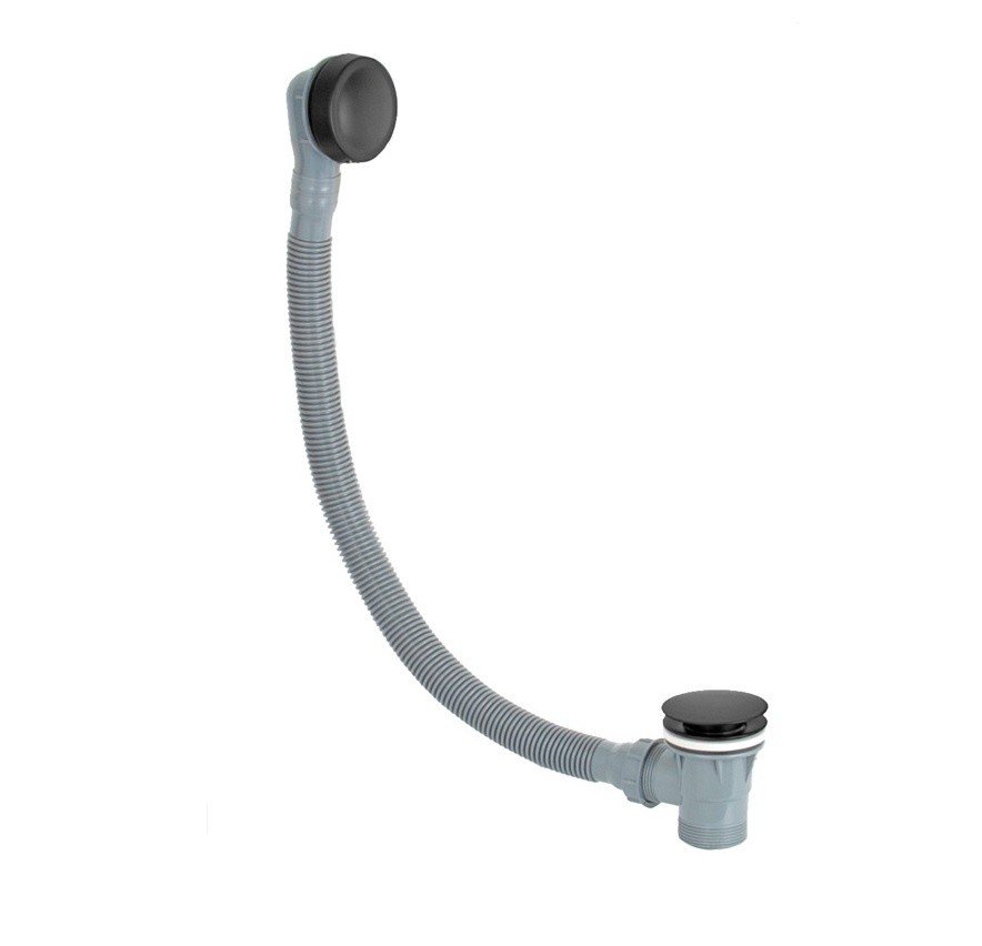 Remer 96PCCNO Слив-перелив для ванны (черный матовый), купить в ...