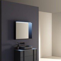 Allen Brau Reality 1.32016.BB Зеркало с подсветкой 600*750 мм (чёрный шлифованный)
