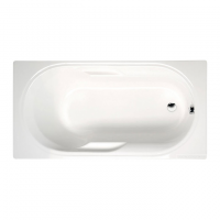 Акриловая ванна ALPEN Mirela 150 45111, гарантия 10 лет, прямоугольная форма, объём 150 литров, цвет - euro white (европейский белый)