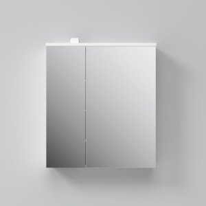 AM.PM Spirit 2.0 M70AMCR0601WG Зеркальный шкаф с подсветкой 600*680 мм - правый (белый)