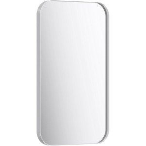 AQWELLA RM RM0205W Зеркало для ванной комнаты 50*90 см (белый матовый)