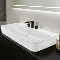 Villeroy Boch Finion 41681BR1 Раковина для ванной комнаты 100х47 см (alpin white ceramicplus).