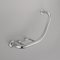 Colombo Design Complementi B9722 Поручень для ванной 43 см - с мыльницей (хром)