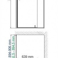 WasserKRAFT Neime 19P03 Душевой уголок 900*900*2000 мм (белый)