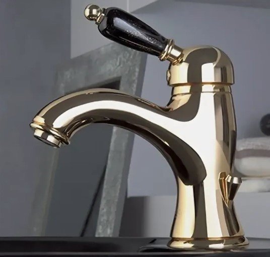 FIORE Imperial 89GO5221 Смеситель для раковины (золото | черный ...