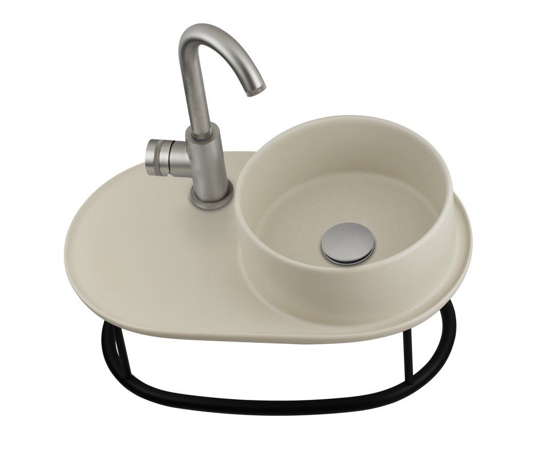AeT Combo Curvy L503T0RSV0131 Раковина накладная 500*300 мм (бежевый ...