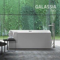 Galassia MEG11 8965 - Акриловая ванна 167*80 см | свободностоящая, в ...