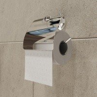 IDDIS Male MALSSC0i43 Держатель туалетной бумаги с крышкой (хром)