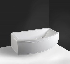 Акриловая ванна ALPEN Verva 170 78798, цвет - euro white (европейский белый)