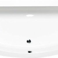 Акриловая ванна ALPEN Verva 170 78798, гарантия 10 лет, неправильная форма, объём 255 литров, цвет - euro white (европейский белый)