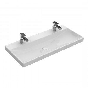 Villeroy Boch Avento 4156A1RW Раковина для ванной на 100 см (цвет белый камень - stone white ceramicplus)