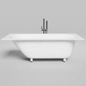 Salini Ornella Kit 102422M Встраиваемая ванна 1790*791 мм (белый матовый)
